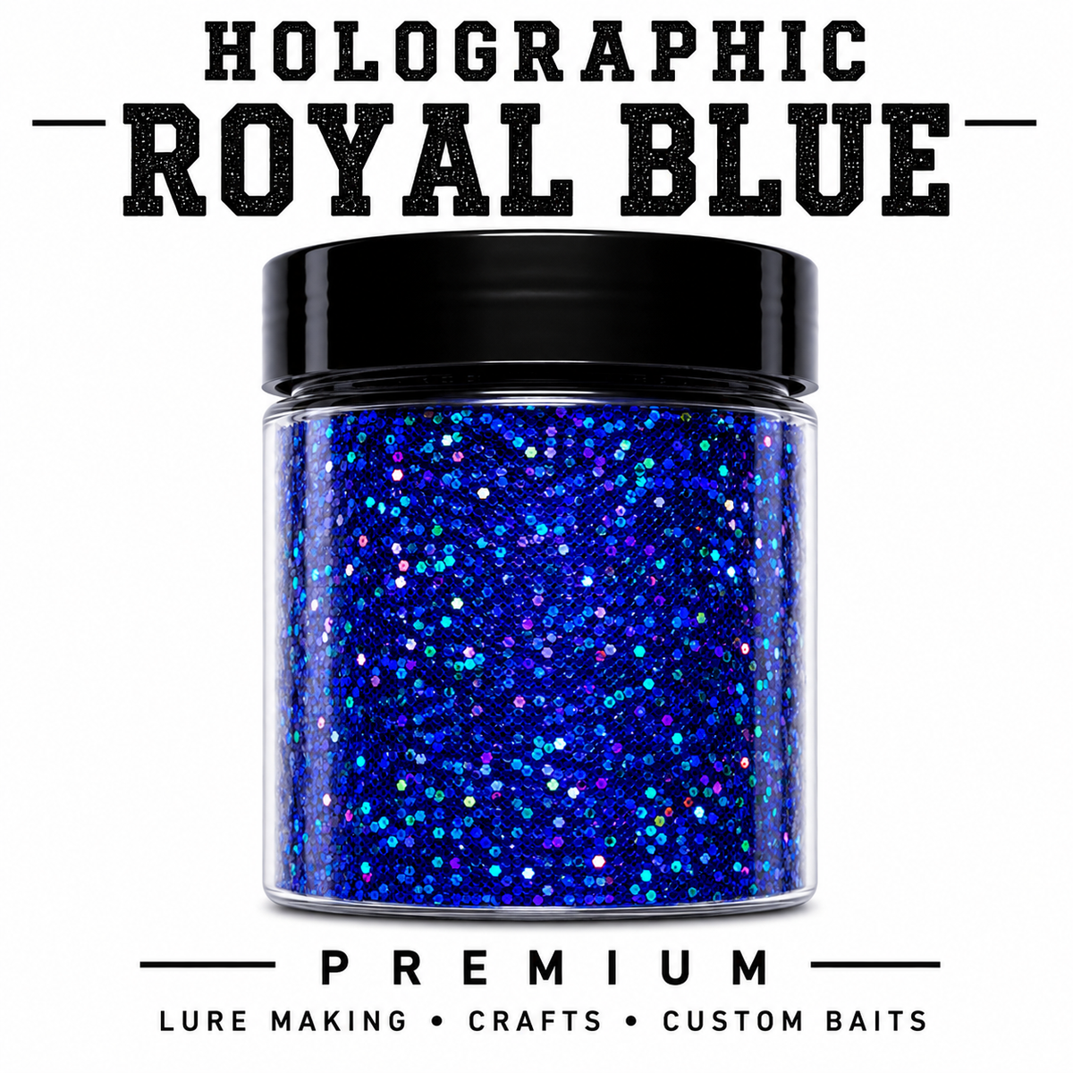 Holographic Royal Blue