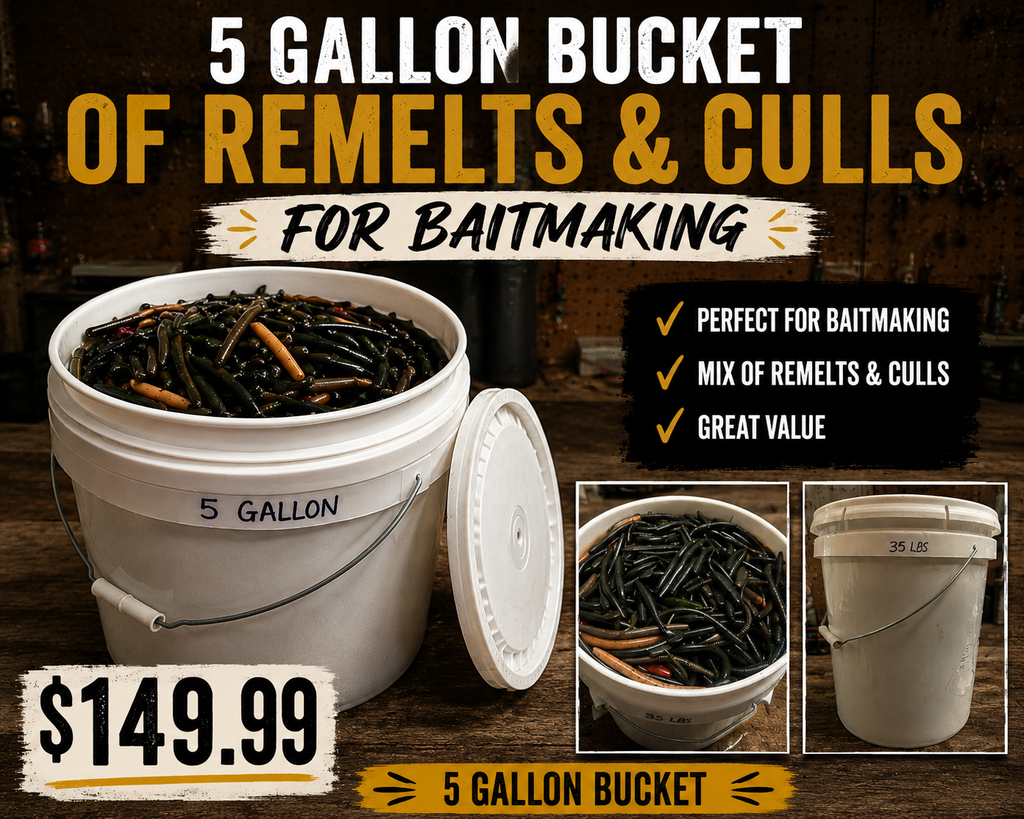 Remelts- 5 gallon bucket - 35lbs available