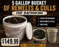 Remelts- 5 gallon bucket - 35lbs available