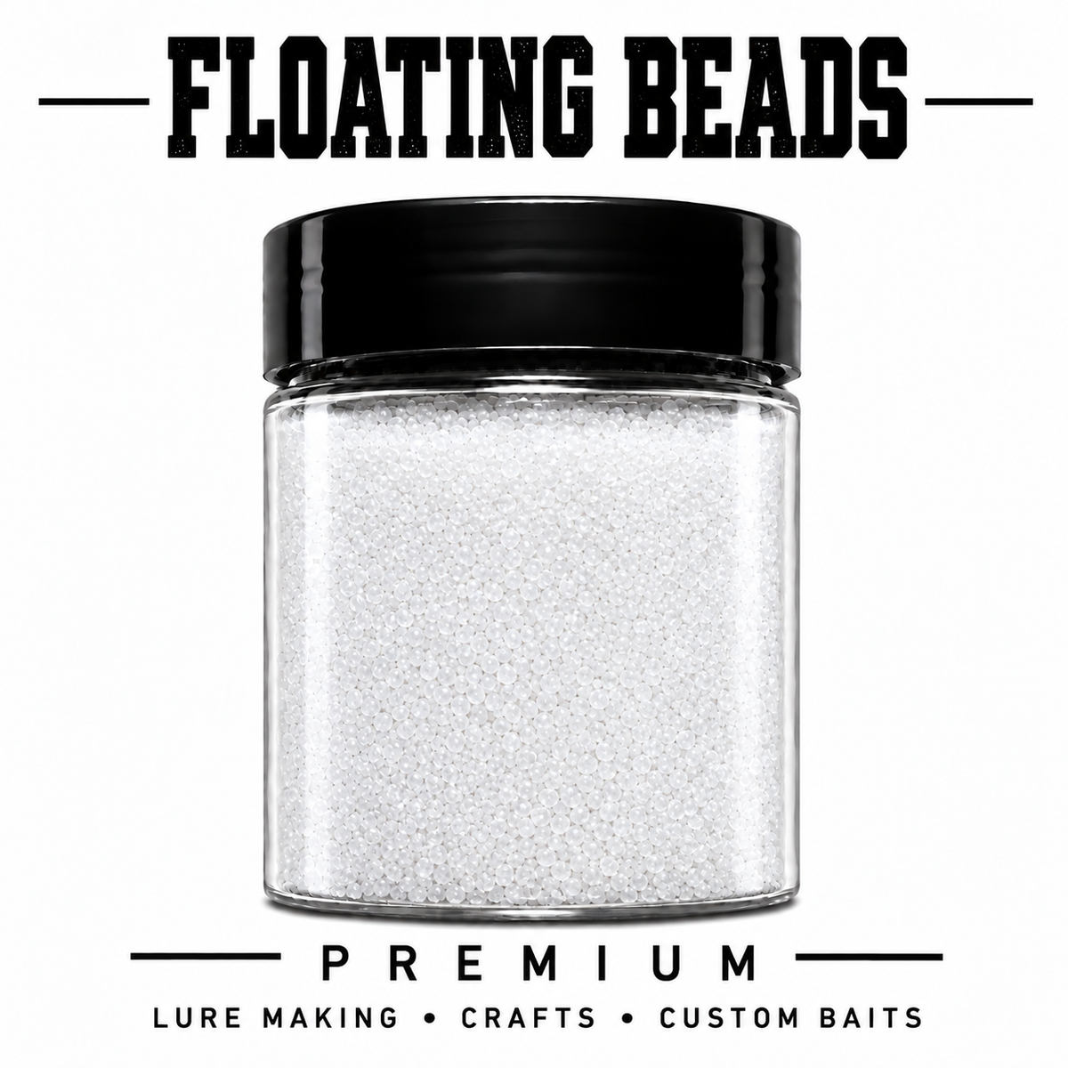 Floating beads- 4 oz jar