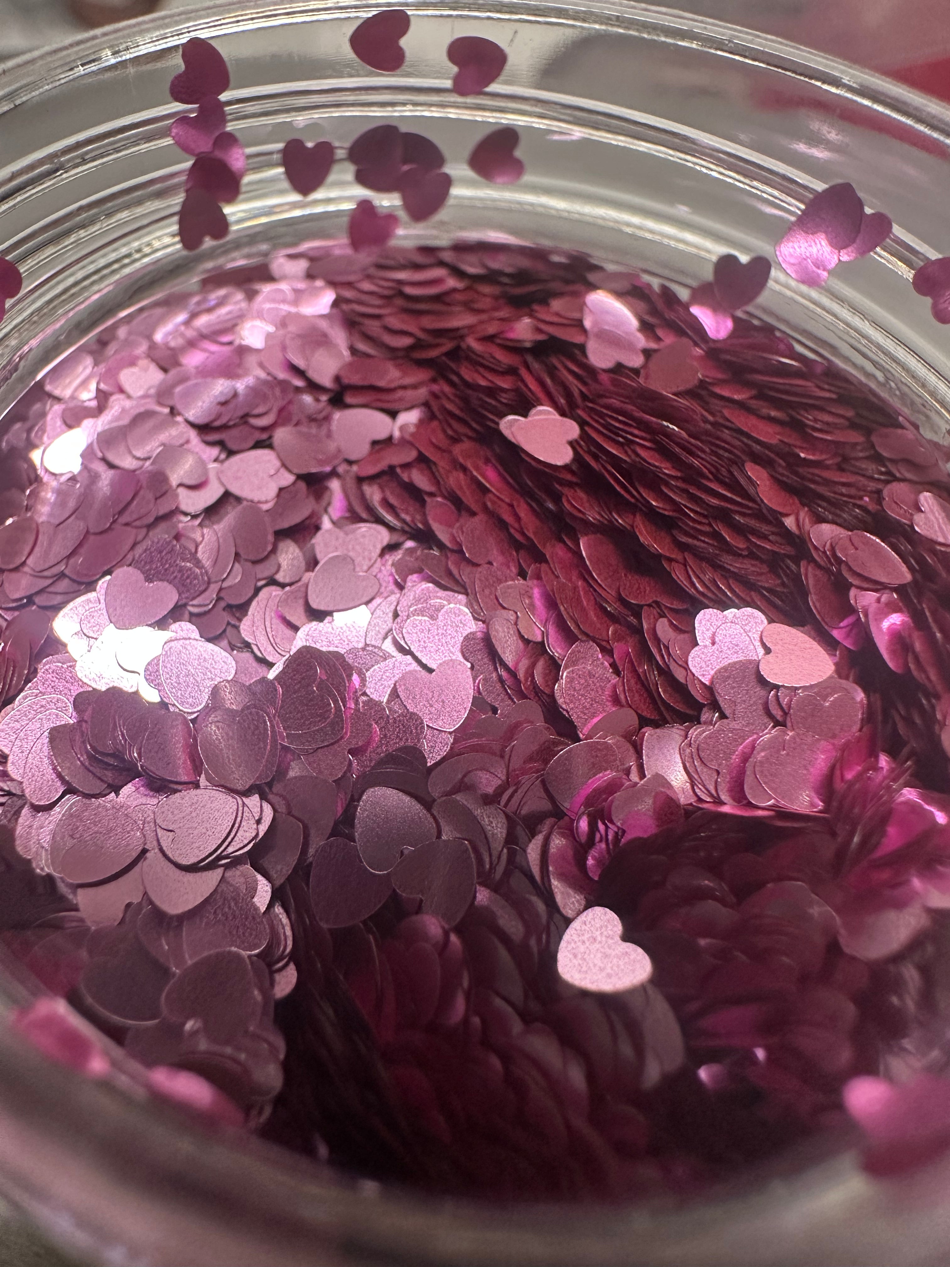 Cochineal hearts
